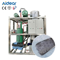 Machine à glace industrielle Aidear pour ports de pêche, marchés aux poissons, fruits de mer frais et chaînes du froid (usine de glace)