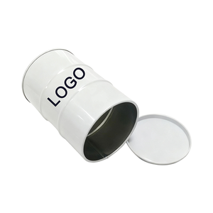 Portapenne e Contenitore per Cancelleria <span class=keywords><strong>in</strong></span> <span class=keywords><strong>Latta</strong></span> Rotonda Personalizzata, Scatola Metallica Creativa a Forma di Barile, Regalo Promozionale - Product Image 4