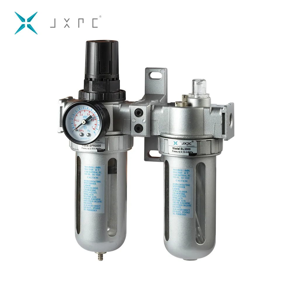 Jxpc S Serie Pneumatische Filter Regulator Lubricator Air Bron Behandeling Eenheden