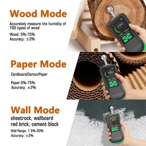 Humidimètre numérique sphérique HXT pour sols et murs, <span class=keywords><strong>détecteur</strong></span> de bois sans poinçon, précision 2%, alarme sonore HY18C - Product Image 4