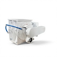 Valve rotative à clapet pour le traitement de la farine de maïs, de blé, de soja et de noix