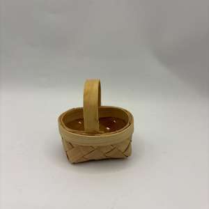 Accesorios para <span class=keywords><strong>casa</strong></span> <span class=keywords><strong>de</strong></span> bebé-Mini cesta tejida-Mini cesta, utilizada para decorar <span class=keywords><strong>muñecas</strong></span> y casas <span class=keywords><strong>de</strong></span> <span class=keywords><strong>muñecas</strong></span> - Product Image 2