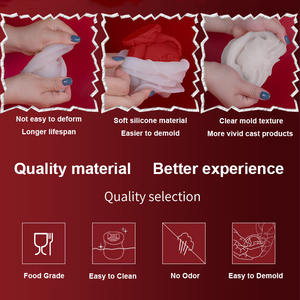 Chongjie décor à la maison colombe gypse moule Silicone Animal paix colombe Silicone bougie moule paix <span class=keywords><strong>Pigeon</strong></span> parfumé bougie moules Silicone - Product Image 4