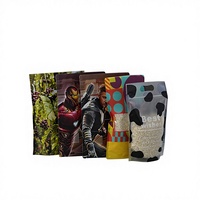 Sachet refermable personnalisé en BOPP de qualité alimentaire, emballage plastique pour aliments, pochette verticale pour thé, snacks, bonbons, compatible Ziplock