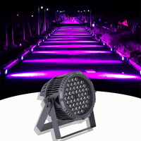 Lumière LED par 54*3W RGBW à effet DMX imperméable à l'eau pour la décoration de mariage de fête de scène