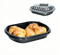 Boîtes alimentaires jetables en PP Fujian Bingo, 1 à 3 compartiments, pour déjeuner, bento, à emporter, transfert thermique, restaurant