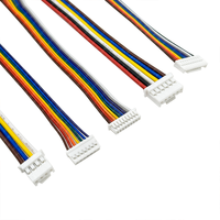 Disesuaikan 2.54mm 6 Pin JST XH PH ZH EH kabel konektor untuk aplikasi elektronik kawat memanfaatkan kabel