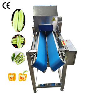 Stainless Steel <b>Vegetable</b> Cucumber Radish Half <b>Cutter</b> Machine for Potato - Product Image 2