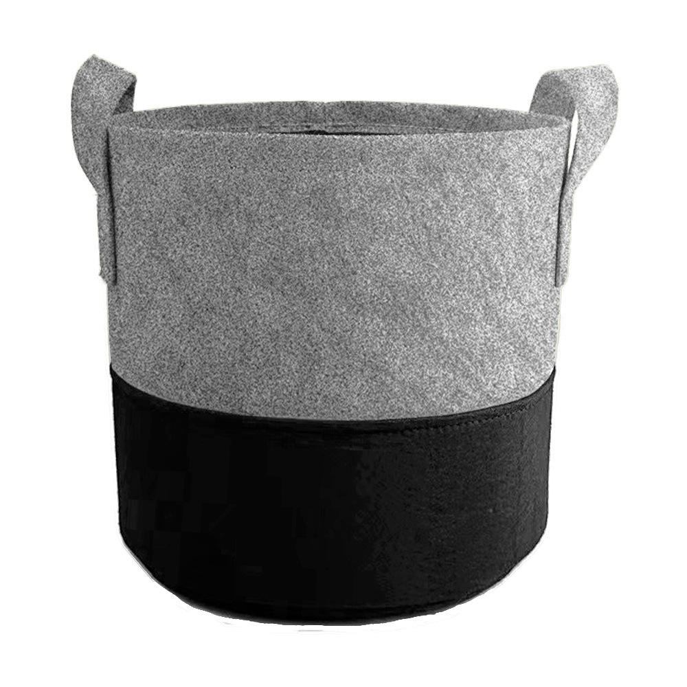 Medium gray and black