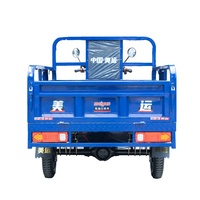 Tricycle électrique à carrosserie ouverte très demandé pour le transport de marchandises, 2 passagers et 400 kg de charge utile, conception portable
