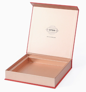 Caja de regalo rígida rectangular de cartón marfil con revestimiento de cartón, logotipo UV, cierre magnético, de alta gama para empaque de regalos y artesanías. - Product Image 3