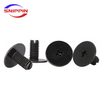 Vis à tête plate large à fente en croix, vis à tête plate, fabricant d'accessoires de fixation chinois, M2 M3 M4 M5 M6