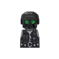 Accessoires d'armes compatibles Bloc de construction Jouet SWAT Armes Mini Figure Militaire Action Figures