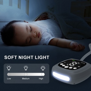 Aspirateur nasal électrique en silicone avec logo personnalisé, nettoyeur de nez pour bébé avec veilleuse, équipement anti-étouffement - Product Image 4