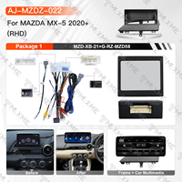 Kit GPS Android sans fil Carplay DSP avec écran multimédia AHD et cadre de façade radio de voiture 12,3 pouces pour MAZDA 2020+ MX-5 – Approvisionnement direct usine