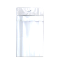 Sacs en plastique PE transparents autocollants, anti-poussière, anti-humidité, impression en gravure, personnalisables, avec fermeture éclair, sacs d'emballage