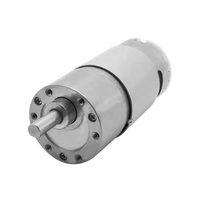 Moteur à engrenages pour vélo électrique à aimant permanent 37-555 DC 12V, antidéflagrant, à balais de charbon