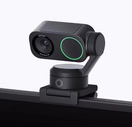Insta360 Link 2 Pro 4K AI Webcam HDR Gesture Control & Noise-Canceling Mic for PC/Mac 1/2" Sensor PTZ Streaming