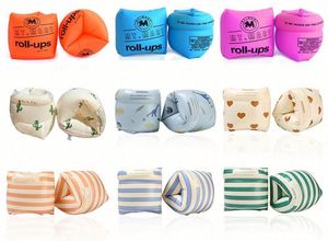 Brassards gonflables en PVC pour adultes - Flotteurs de natation texturés à double chambre d'air pour hommes et femmes - Product Image 2