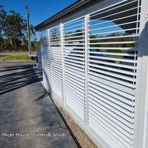 Persianas de Aluminio OEM para Pérgola, Persianas para Techo de Patio con Ángulo de Rejilla Ajustable, Protección Solar y contra la Lluvia para <span class=keywords><strong>Terraza</strong></span> y Gazebo - Product Image 3