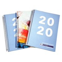 Publier sur mesure un Agenda, impression de livre, reliure de fil en spirale personnalisée, couverture rigide, reliure de planificateur en vrac, Service d'impression de livre