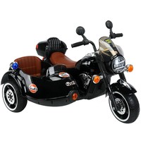 Moto électrique pour enfants à deux places, unisexe, de grande taille, avec lumières LED colorées, alimentée par batterie, double propulsion