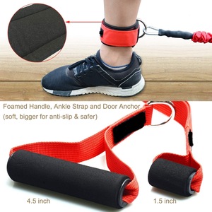 Bộ Dây Kháng Lực Tập Luyện Bằng Vải Latex Đàn Hồi 150LB Tay Áo Nylon Chất Lượng Cao - Product Image 3