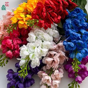 Flores de Seda Delphinium de Colores Mixtos, Realistas, para Decoración de Bodas y Hogar - Product Image 5