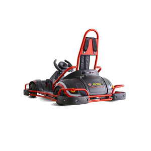 <span class=keywords><strong>Go</strong></span>-<span class=keywords><strong>Kart</strong></span> Elettrico Genitore-Figlio per Adulti e Bambini con Modalità di Guida a Pedale e Motore per Esterni - Product Image 3