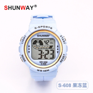 Nuevo reloj electrónico luminoso, reloj deportivo impermeable, multifuncional, estilo Instagram, para estudiantes. - Product Image 5