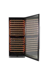Refrigerador de vino integrado con enfriador de vino con puerta de vidrio completo - Product Image 5