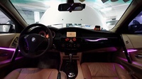 Nouvelle personnalisation de panneau de style Galaxy, éclairage d'ambiance pour voiture, adapté à la BMW Série 5 E60 2007-2010, accessoires intérieurs LED Symphony
