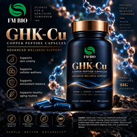 Capsules de peptides de cuivre GHK-Cu - Complément alimentaire pour adultes, vente en gros de capsules GHK-Cu en marque privée OEM/ODM