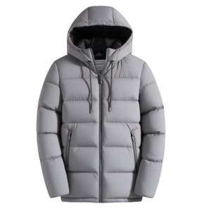 AQTQ Men's Hooded Padded <strong>Jacket</strong> Male <strong>Winter</strong> Parka Warm Thick Coat Windproof <strong>Quilited</strong> Outdoors Outwear