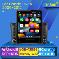 Écran Android pour voiture MEKEDE Android11 IPS+2.5D+DSP pour Honda CRV 2006-2010 GPS BT SWC 8+128G autoradio écran partagé GPS de voiture
