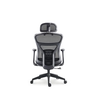 Chaise de bureau ergonomique moderne en maille JOHOOFURNITURE avec appui-tête, vente directe usine, chaise de bureau confortable avec coussin épais