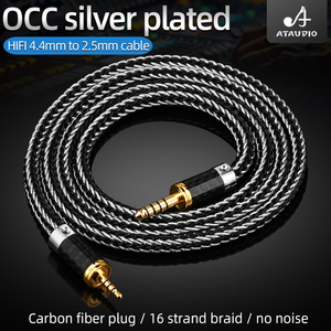 <span class=keywords><strong>สาย</strong></span>สัญญาณเสียง ataudio HIFI ขนาด4.4มม. ถึง<span class=keywords><strong>2.5</strong></span>มม. แจ็ค<span class=keywords><strong>สาย</strong></span>สัญญาณเสียง4.4 <span class=keywords><strong>2.5</strong></span>ตัวผู้ไปยังตัวผู้สำหรับเครื่องผสม/เครื่องขยายเสียง/เครื่องเล่นซีดี/ลำโพง - Product Image 2