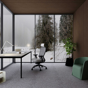 Mobili per Ufficio Modulari, Tavolo in Legno per 4 6 8 Postazioni, Scrivania con Armadietto e Sedia Ergonomica - Product Image 6