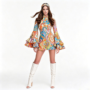 Chic Styles and Comfort in 60s 70s dress for Trendy Women