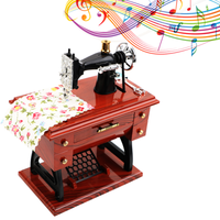 Cadeaux créatifs, cadeau d'anniversaire, boîtes à musique, mini machine à coudre, boîte à musique rétro, boîte à musique à remonter, cadeau