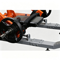 Machine à Hip Thrust à charge libre pour usage commercial, en métal, pour l'entraînement de force, les exercices de fitness et la musculation