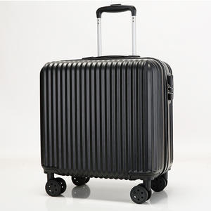 Ensemble de <span class=keywords><strong>2</strong></span> bagages de voyage rigides de 18 pouces à <span class=keywords><strong>roues</strong></span> pivotantes en matériau ABS pour le voyage - Product Image 3