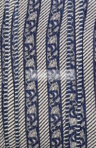 Bolsa de Mano de Algodón Indio Ligera con Estampado Artesanal, Estilo Nacional para Mujer, Diseño Panelado, Cierre Abierto, Ecológica - Product Image 6