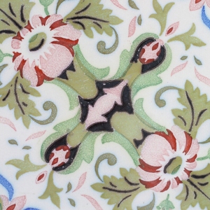 Retro Pháp Cổ Sứ Tường Gạch Kháng Khuẩn Hoa Tươi Mô Hình Phong Cách Nhà Bếp Thiết Kế Mộc Mạc Firebrick Nội Thất - Product Image 5