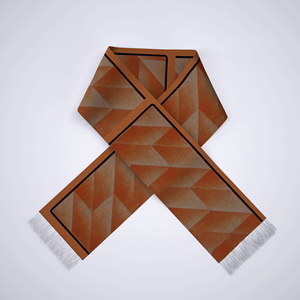 高品質両面カスタムニットネックファンフットボールサッカーブルースカーフハットカスタムサイウェイスカーフ - Product Image 3