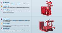 6 14HP sistem pompa api isap ujung Jockey Diesel listrik Horizontal Set pompa air produsen