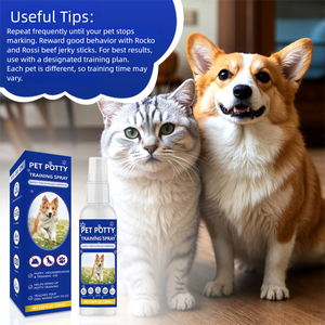 Inducteur d'orientation pour animaux de compagnie personnalisé en usine pas de pulvérisation de pipi pour chiens intérieur aide à former les chiots chiens <span class=keywords><strong>spray</strong></span> de formation de toilette - Product Image 3
