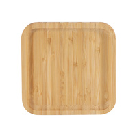 OEM/ODM Plateau de service en bambou Plateau en bois Plateau de légumes Mini Plateaux pour servir des aliments pour gâteaux Thé Salade de fruits Dessert