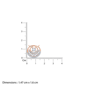 Premium Rose Gold Pruthvi Diamond Mangalsutra Necklace Jewellery Fine <b>Jewelry</b> Stylish Collection for Women Wedding& Festive Wear - Product Image 4