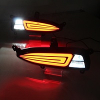 LED drl arka tampon reflektör işık fren lambası arka lambaları kuyruk sürüş lambası Hyundai I20 Elite 2018 2019